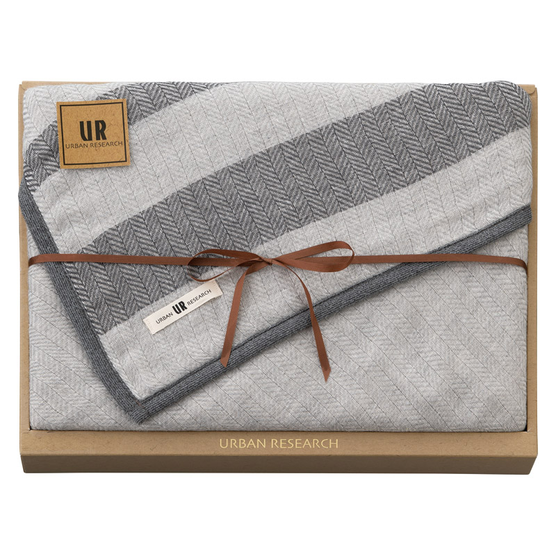 アーバンリサーチ 国産五重織ガーゼハーフケット ／毛布・ブランケット 寝具 住まい・家具 ギフト プレゼント プチギフト 祝い お年賀 御年賀 2026 送料無料 人気 年始挨拶 バレンタイン チョコ 以外 子供 友達