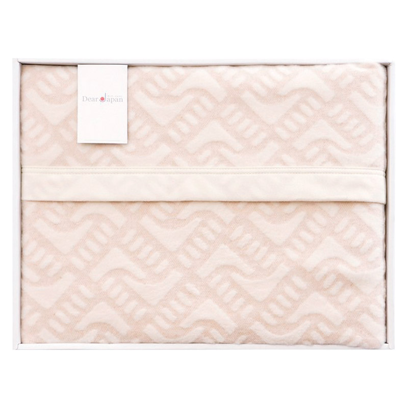 ディアジャパン 無着色綿毛布(毛羽部分)  ／毛布・ブランケット 寝具 住まい・家具 ギフト プレゼント プチギフト 祝い お年賀 御年賀 2026 送料無料 人気 年始挨拶 バレンタイン チョコ 以外 子供 友達