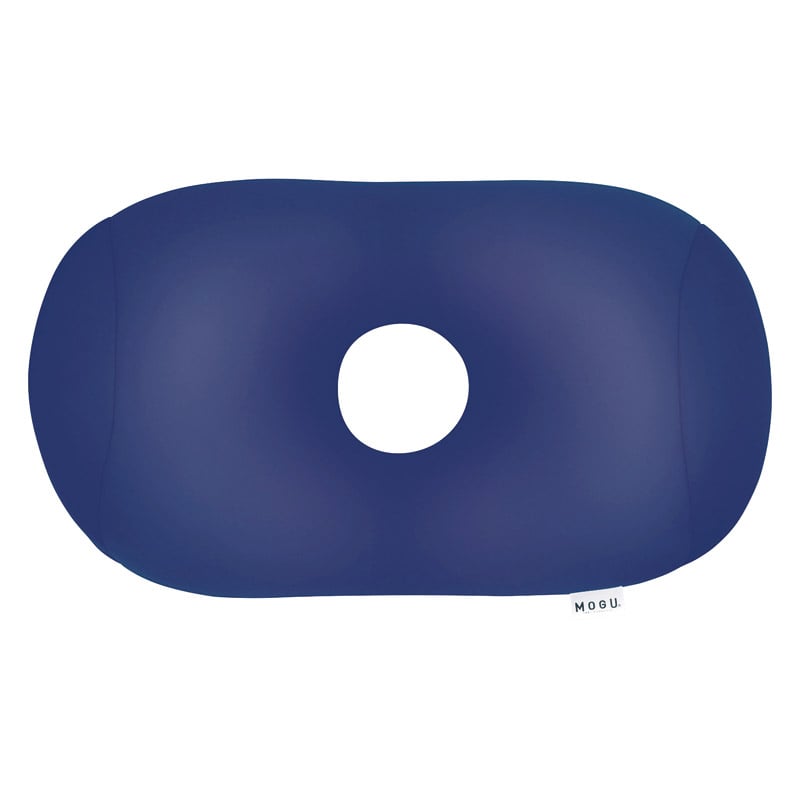 MOGU ホールピロー ネイビー ／枕・抱き枕 寝具 住まい・家具 ギフト プレゼント プチギフト 祝い お年賀 御年賀 2026 送料無料 人気 年始挨拶 バレンタイン チョコ 以外 子供 友達