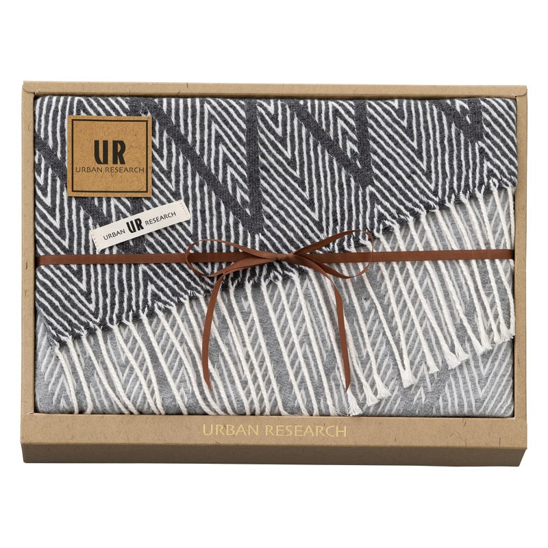 アーバンリサーチ 国産ひざ掛け /毛布・ブランケット 寝具 住まい・家具 ギフト プレゼント プチギフト 祝い お年賀 御年賀 2026 送料無料 人気 年始挨拶 バレンタイン チョコ 以外 子供 友達