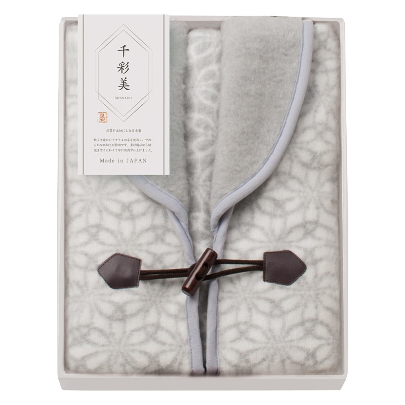 千彩美 七宝 ホームベスト グレー ／ベスト・ジレ トップス レディースファッション ファッション ギフト プレゼント プチギフト 祝い お年賀 御年賀 2026 送料無料 人気 年始挨拶 バレンタイン プレゼント