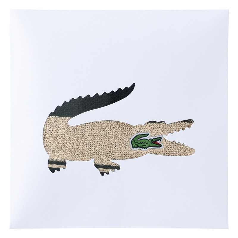 ラコステ Lペルマナント タオルハンカチ ベージュ /ハンカチ・ハンドタオル バッグ・小物・雑貨 ファッション ギフト プレゼント プチギフト 祝い お年賀 2026 バレンタイン プレゼント