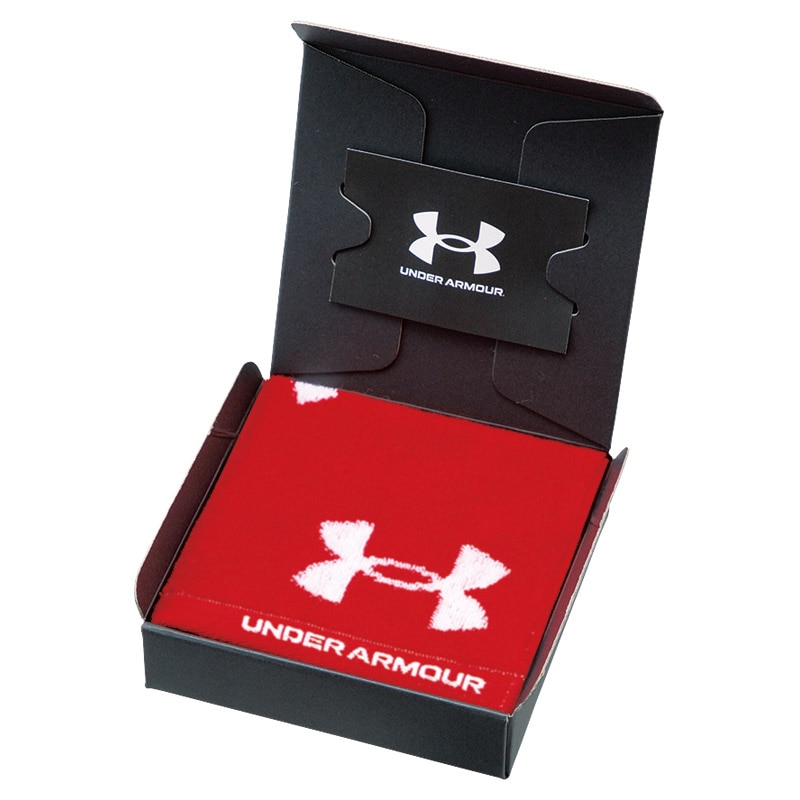 アンダーアーマー タオルハンカチ[I WILL.] レッド ／ハンカチ・ハンドタオル バッグ・小物・雑貨 ファッション ギフト プレゼント プチギフト 祝い お年賀 2026 バレンタイン プレゼント