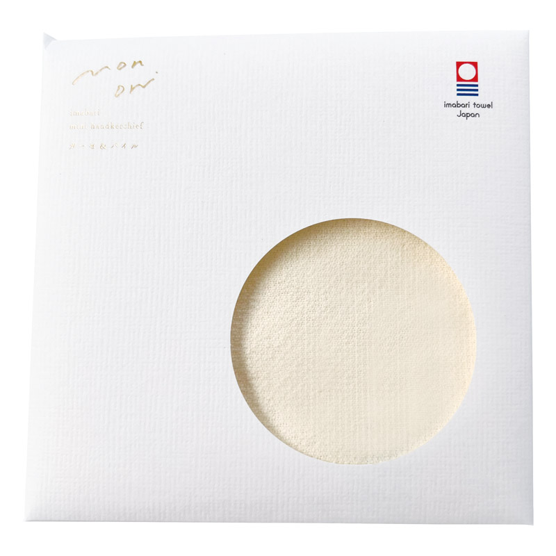 monori 紋織ミニハンカチ ナチュラル ／ハンカチ・ハンドタオル バッグ・小物・雑貨 ファッション ギフト プレゼント プチギフト 祝い お年賀 御年賀 2026 送料無料 人気 年始挨拶 バレンタイン プレゼント