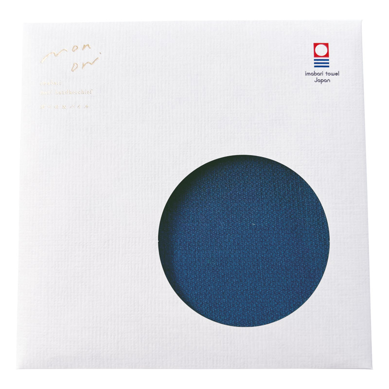 monori 紋織ミニハンカチ ネイビー ／ハンカチ・ハンドタオル バッグ・小物・雑貨 ファッション ギフト プレゼント プチギフト 祝い お年賀 御年賀 2026 送料無料 人気 年始挨拶 バレンタイン プレゼント