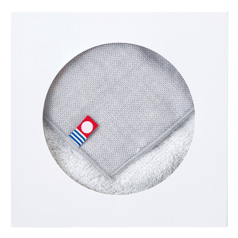 今治 ガーゼ&パイルミニハンカチ グレー ／ハンカチ・ハンドタオル バッグ・小物・雑貨 ファッション ギフト プレゼント プチギフト 祝い お年賀 御年賀 2026 送料無料 人気 年始挨拶 バレンタイン プレゼント