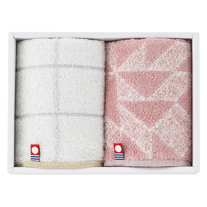 Pucci 今治タオルハンカチ2P ピンク ／ハンカチ・ハンドタオル バッグ・小物・雑貨 ファッション ギフト プレゼント プチギフト 祝い お年賀 御年賀 2026 送料無料 人気 年始挨拶 バレンタイン プレゼント