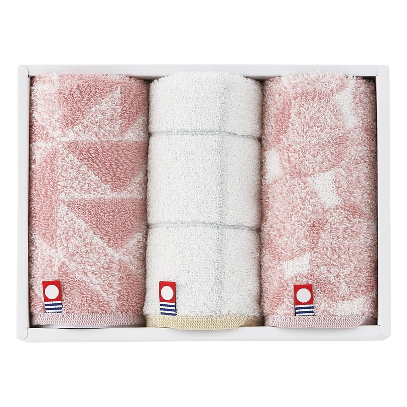 Pucci 今治タオルハンカチ3P ピンク ／ハンカチ・ハンドタオル バッグ・小物・雑貨 ファッション ギフト プレゼント プチギフト 祝い お年賀 御年賀 2026 送料無料 人気 年始挨拶 バレンタイン プレゼント