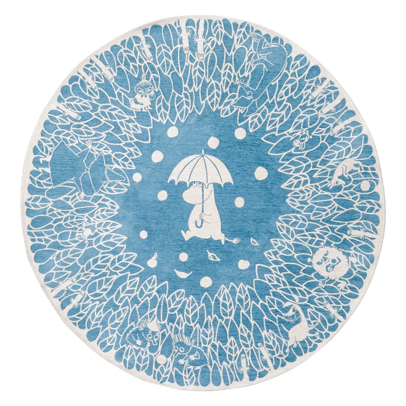 ムーミン 晴ときどきリンゴ ラグ ／ラグ カーペット・マット・畳 インテリア 住まい・家具 ギフト プレゼント プチギフト 祝い お年賀 御年賀 2026 送料無料 人気 年始挨拶 バレンタイン チョコ 以外 子供 友達