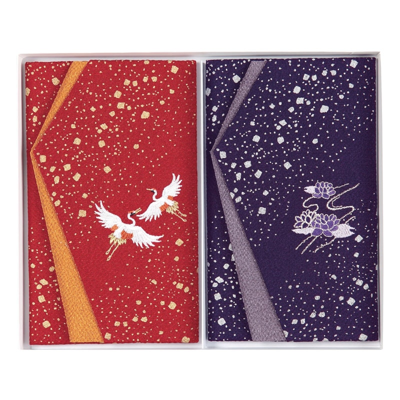 エステルちりめん金彩刺繍入金封ふくさ慶弔セット ／ふくさ 冠婚葬祭 日用品・ヘルスケア ギフト プレゼント プチギフト 祝い お年賀 御年賀 2026 送料無料 人気 年始挨拶 バレンタイン チョコ 以外 子供 友達
