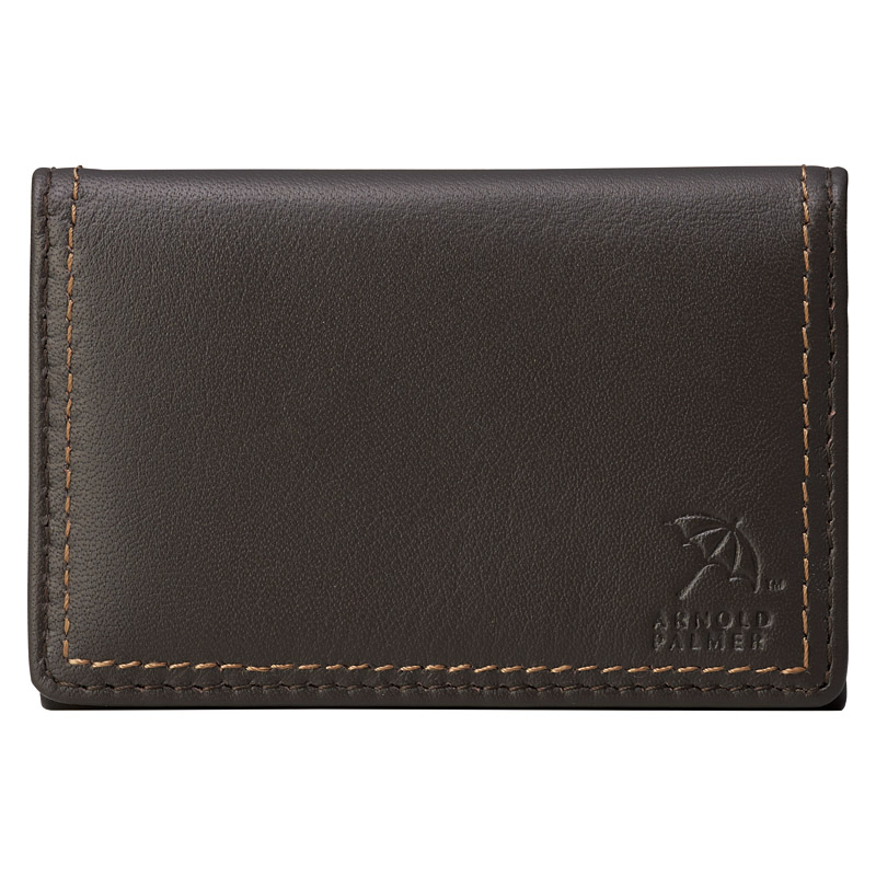 アーノルド・パーマー 名刺入 ダークブラウン /名刺入れ 財布・ケース バッグ・小物・雑貨 ファッション ギフト プレゼント プチギフト 祝い お年賀 御年賀 2026 送料無料 人気 年始挨拶 バレンタイン プレゼント