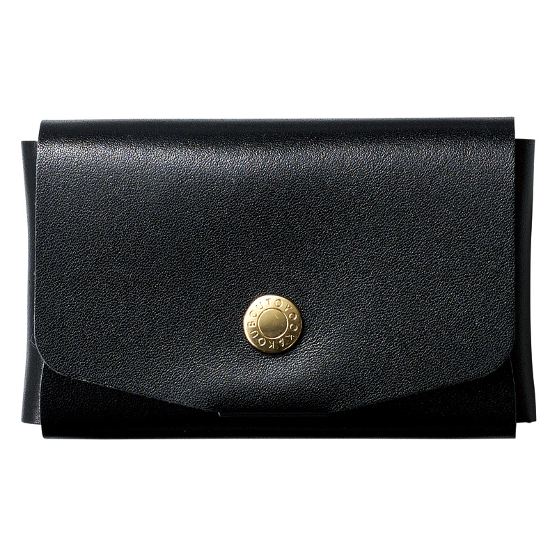 豊岡工房 牛革 縫わない名刺入 ／名刺入れ 財布・ケース バッグ・小物・雑貨 ファッション ギフト プレゼント プチギフト 祝い お年賀 御年賀 2026 送料無料 人気 年始挨拶 バレンタイン チョコ 以外 子供 友達