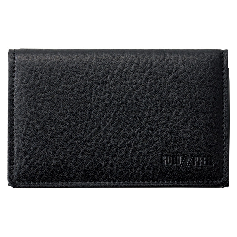 ゴールドファイル 名刺入 ブラック ／名刺入れ 財布・ケース バッグ・小物・雑貨 ファッション ギフト プレゼント プチギフト 祝い お年賀 御年賀 2026 送料無料 人気 年始挨拶 バレンタイン プレゼント