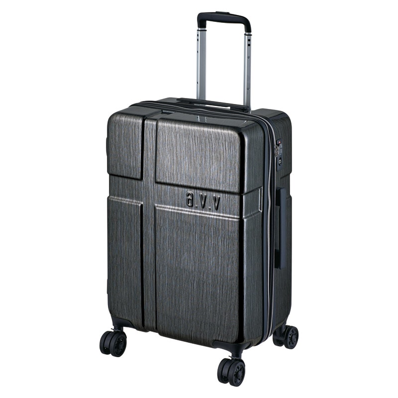a.v.v キャリーケースL(エクスパンダブル機能付) ブラック ／スーツケース・キャリーバッグ バッグ・小物・雑貨 ファッション ギフト プレゼント プチギフト 祝い お年賀 2026 バレンタイン プレゼント