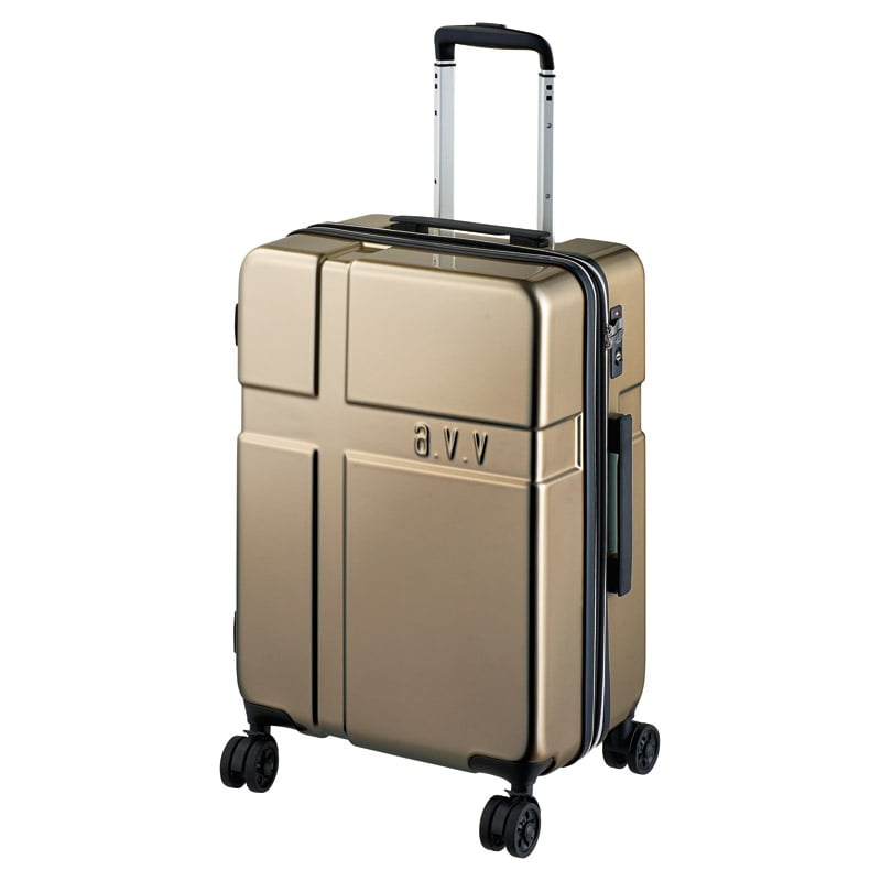 a.v.v キャリーケースL(エクスパンダブル機能付) ゴールド ／スーツケース・キャリーバッグ バッグ・小物・雑貨 ファッション ギフト プレゼント プチギフト 祝い お年賀 2026 バレンタイン プレゼント