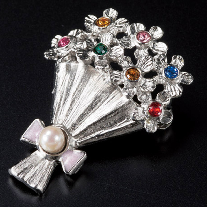 パール･パール･コウベ アコヤ真珠ブローチ ブーケ ／ブローチ レディースジュエリー・アクセサリー ジュエリー・アクセサリー ファッション ギフト プレゼント プチギフト 祝い お年賀 2026 バレンタイン プレゼント