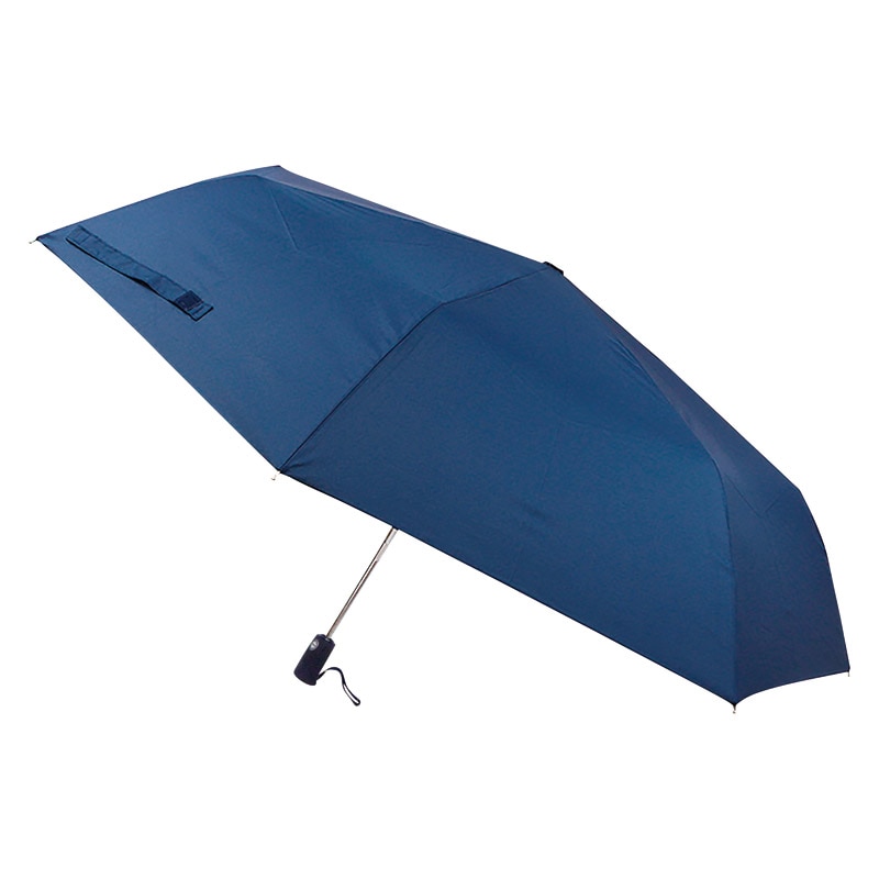 65cm安全式自動開閉傘 紺 ／傘 バッグ・小物・雑貨 ファッション ギフト プレゼント プチギフト 祝い お年賀 御年賀 2026 送料無料 人気 年始挨拶 バレンタイン チョコ 以外 子供 友達