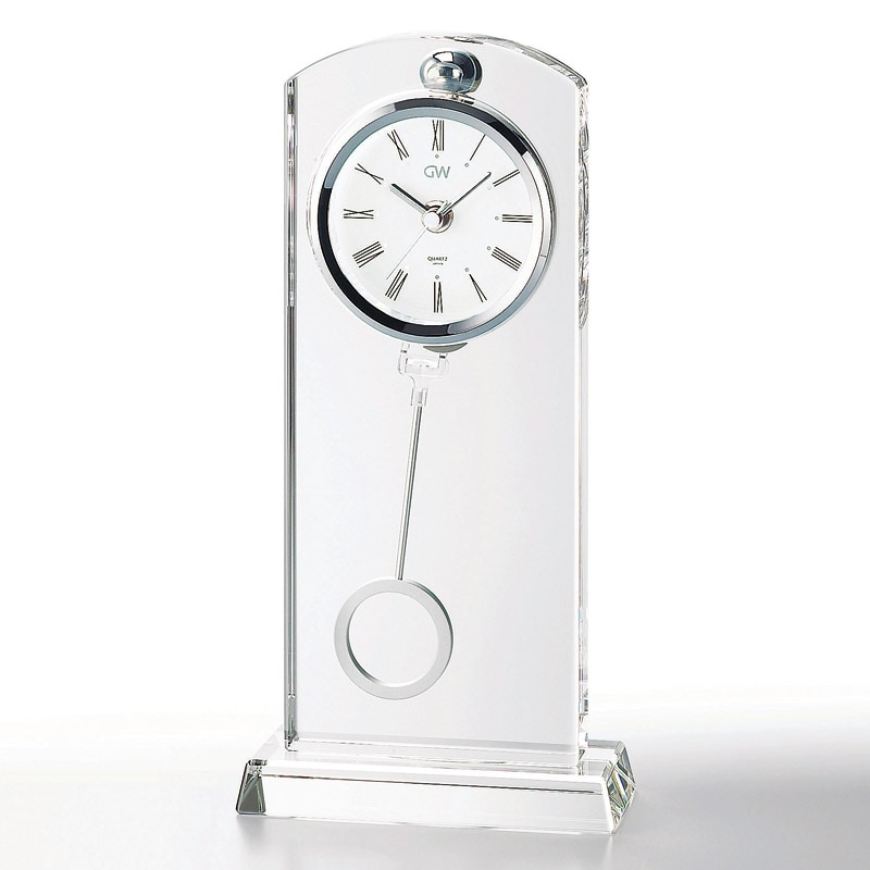 グラスワークスナルミ ペンドラムクロック ／置き時計 置き時計・掛け時計 インテリア 住まい・家具 ギフト プレゼント プチギフト 祝い お年賀 御年賀 2026 送料無料 人気 年始挨拶 バレンタイン プレゼント