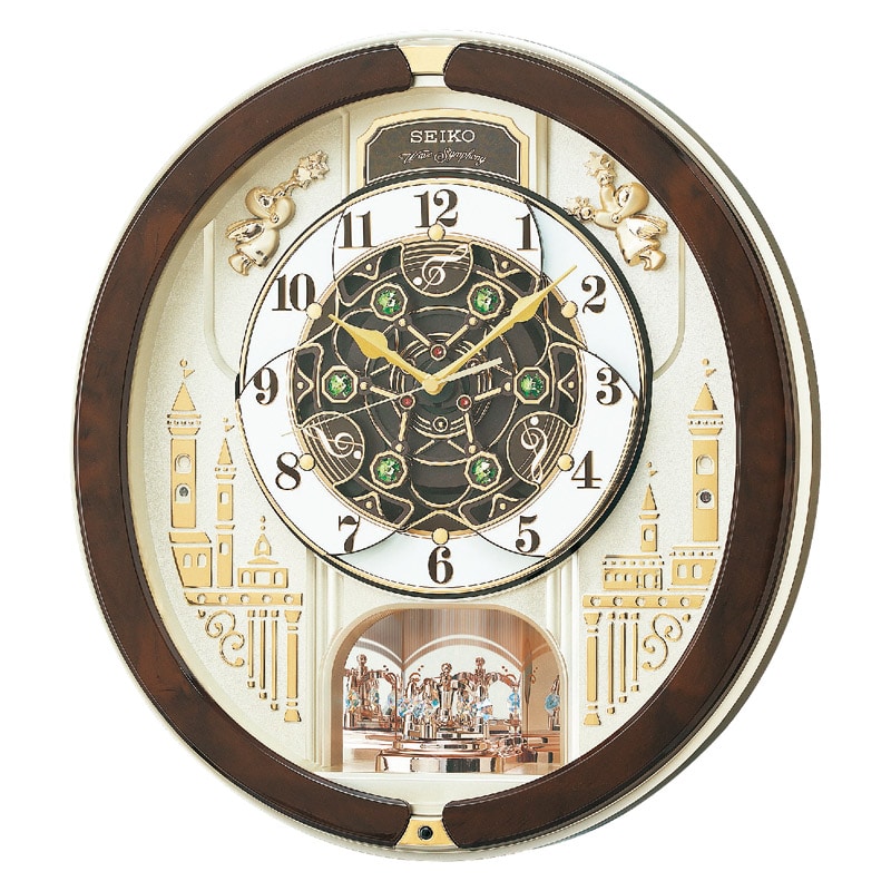 セイコー ウエーブシンフォニー 電波からくり時計 ／掛け時計 置き時計・掛け時計 インテリア 住まい・家具 ギフト プレゼント プチギフト 祝い お年賀 2026 バレンタイン プレゼント