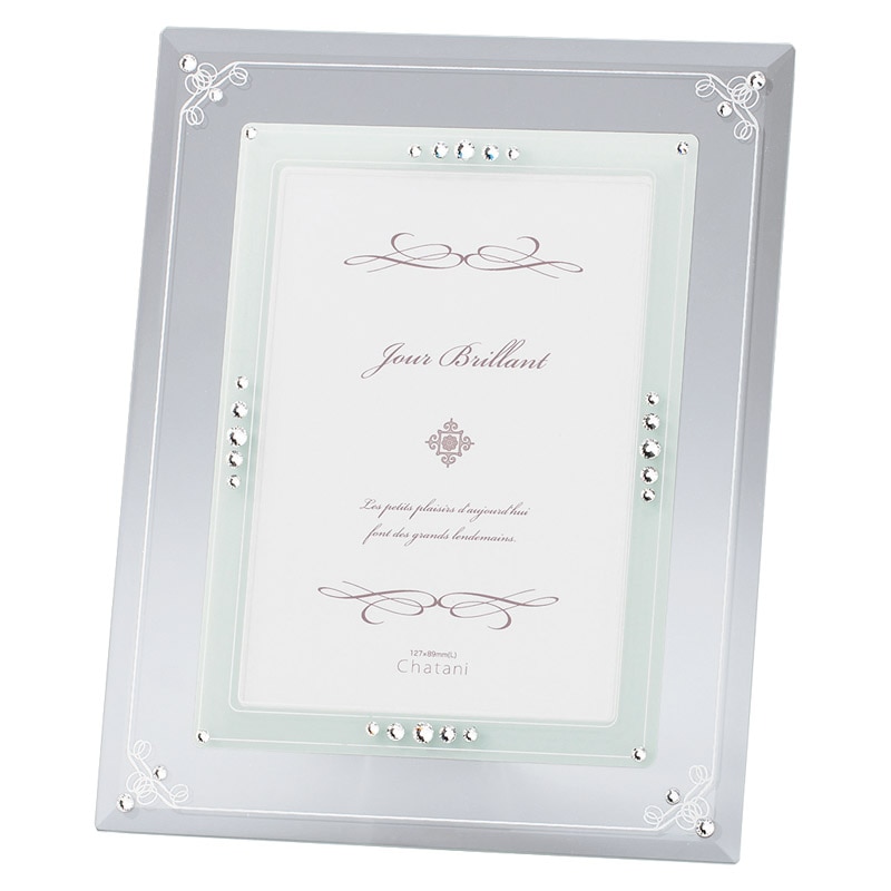 ガラスフォトフレーム ／フォトフレーム 小物・置物 インテリア 住まい・家具 ギフト プレゼント プチギフト 祝い お年賀 御年賀 2026 送料無料 人気 年始挨拶 バレンタイン チョコ 以外 子供 友達