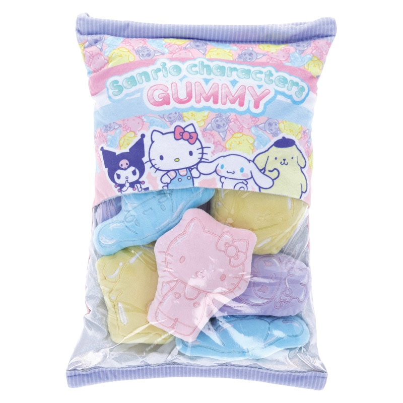 サンリオキャラクターズ キャラクターズグミ クッション /クッション クッション・座布団 インテリア 住まい・家具 ギフト プレゼント プチギフト 祝い お年賀 2026 バレンタイン プレゼント
