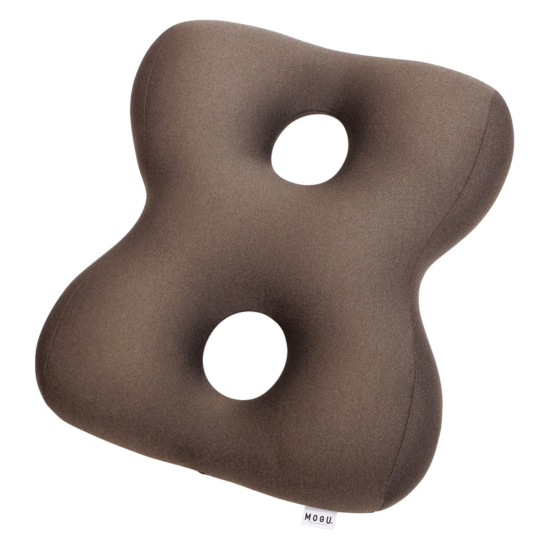 MOGU 姿勢体幹サポーターエイト ウッドブラウン ／クッション クッション・座布団 インテリア 住まい・家具 ギフト プレゼント プチギフト 祝い お年賀 2026 バレンタイン プレゼント