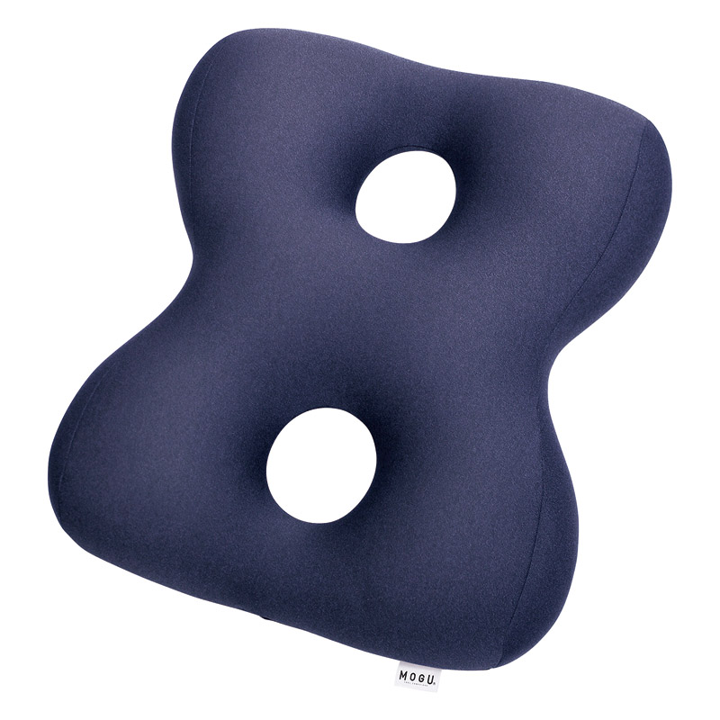 MOGU 姿勢体幹サポーターエイト ネイビー ／クッション クッション・座布団 インテリア 住まい・家具 ギフト プレゼント プチギフト 祝い お年賀 御年賀 2026 送料無料 人気 年始挨拶 バレンタイン プレゼント
