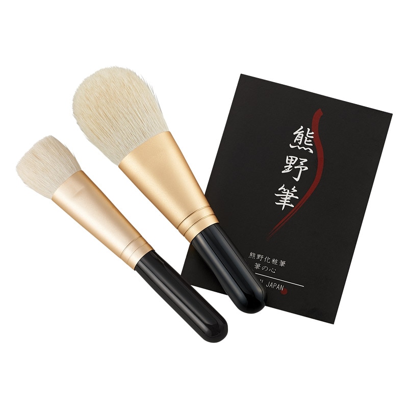 熊野化粧筆セット 筆の心  ／セット ブラシ・チップ メイク道具・ケアグッズ コスメ・ヘアケア ギフト プレゼント プチギフト 祝い お年賀 御年賀 2026 送料無料 人気 年始挨拶 バレンタイン プレゼント