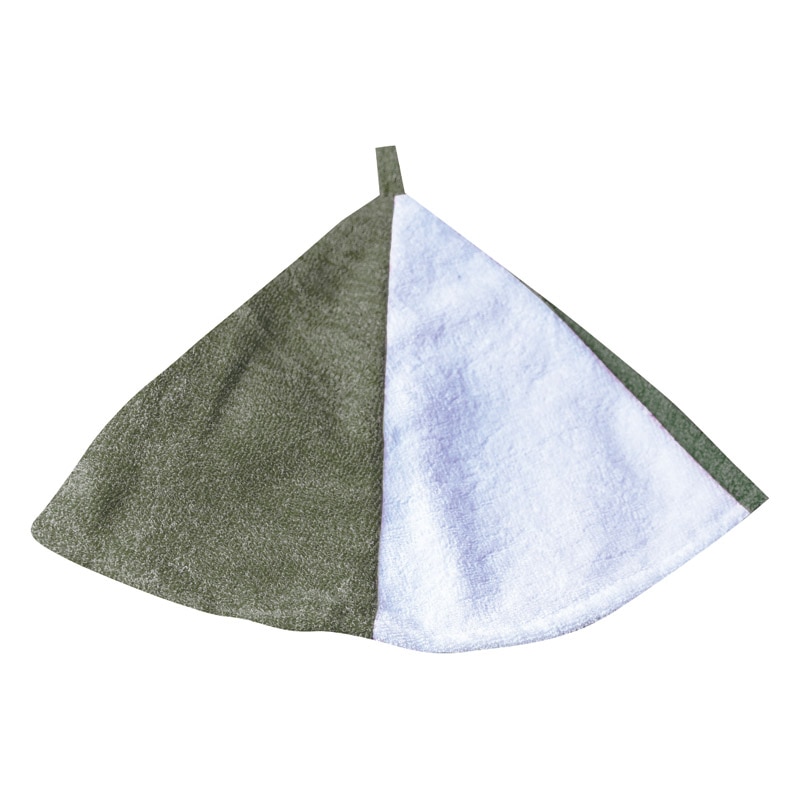 瞬間吸水サウナハット カーキ ／バス用品 日用品・ヘルスケア ギフト プレゼント プチギフト 祝い お年賀 御年賀 2026 送料無料 人気 年始挨拶 バレンタイン チョコ 以外 子供 友達