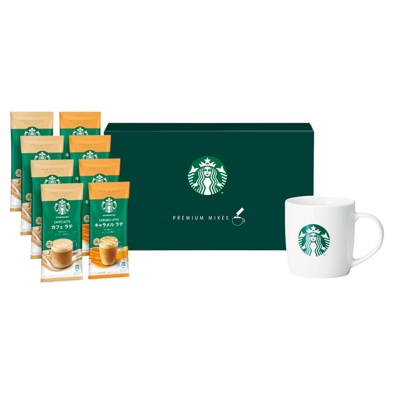スターバックス プレミアムミックス with マグカップギフト /インスタントコーヒー コーヒー 水・ソフトドリンク 飲料 ギフト プレゼント プチギフト 祝い お年賀 2026 バレンタイン プレゼント
