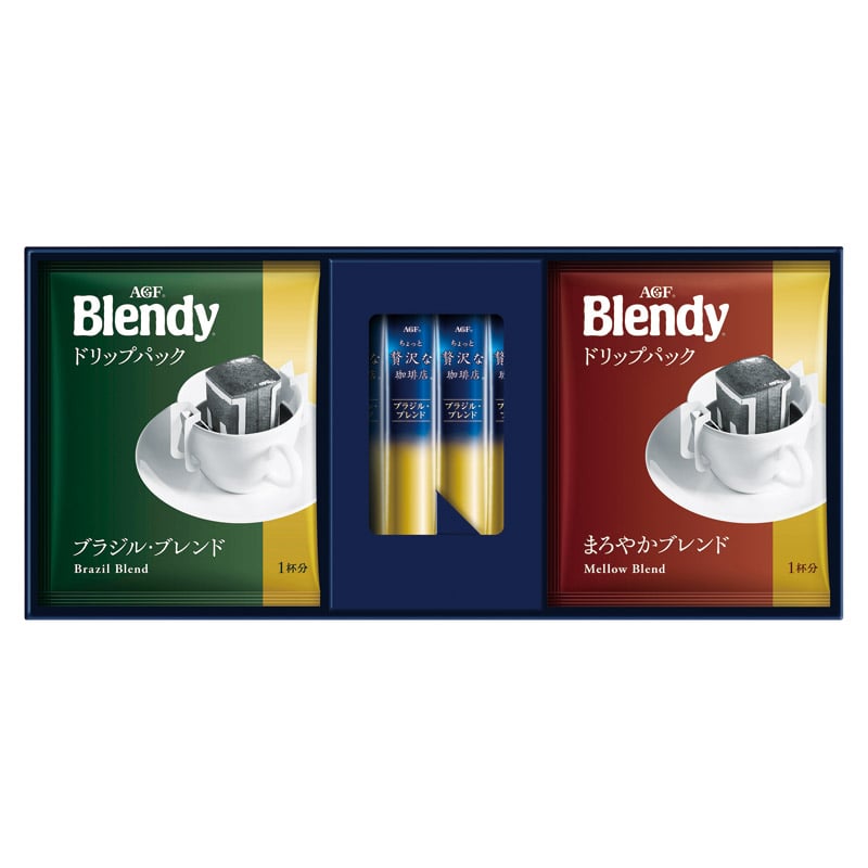 AGF ドリップ&スティックブラックギフト  ／インスタントコーヒー コーヒー 水・ソフトドリンク 飲料 ギフト プレゼント プチギフト 祝い お年賀 御年賀 2026 送料無料 人気 年始挨拶 バレンタイン プレゼント