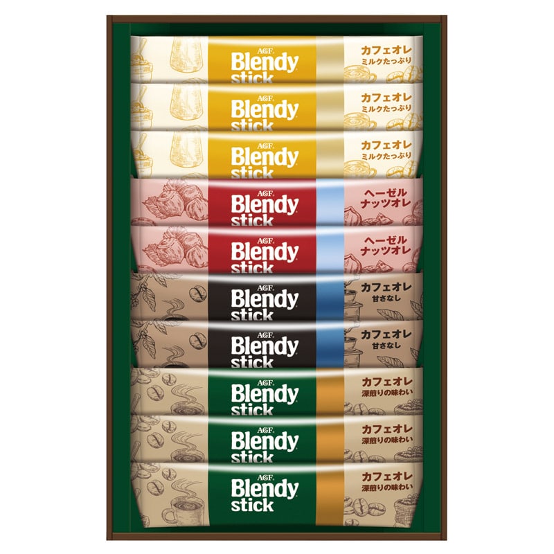 AGF ブレンディ スティックカフェオレコレクション  ／インスタントコーヒー コーヒー 水・ソフトドリンク 飲料 ギフト プレゼント プチギフト 祝い お年賀 2026 バレンタイン プレゼント