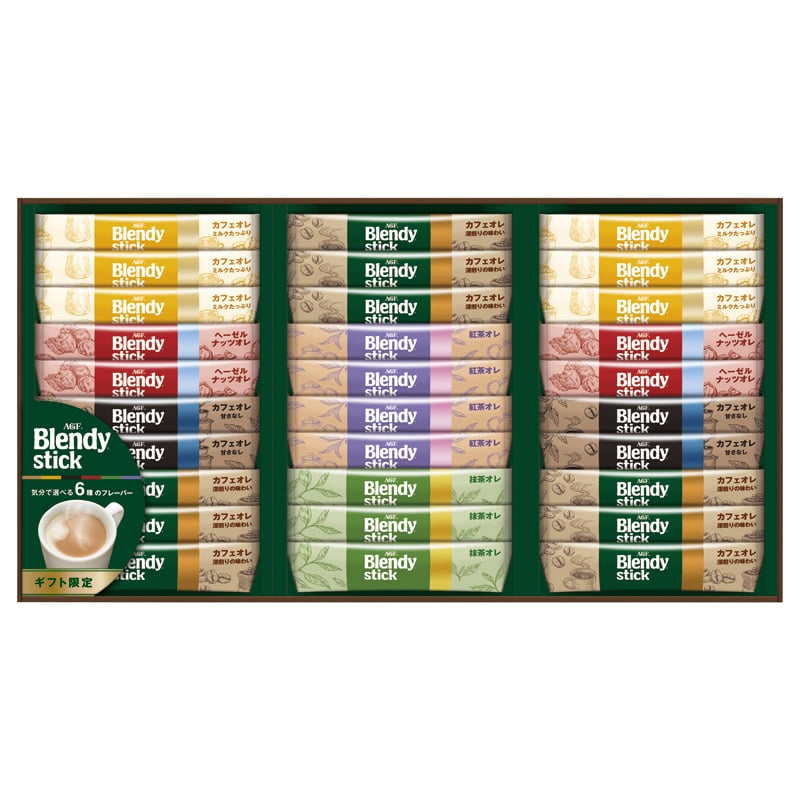 AGF ブレンディ スティックカフェオレコレクション /インスタントコーヒー コーヒー 水・ソフトドリンク 飲料 ギフト プレゼント プチギフト 祝い お年賀 2026 バレンタイン プレゼント