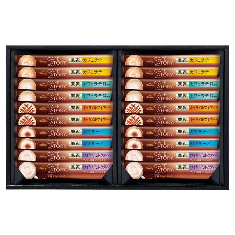 AGF ブレンディ カフェラトリー スティックプレミアムギフト ／インスタントコーヒー コーヒー 水・ソフトドリンク 飲料 ギフト プレゼント プチギフト 祝い お年賀 2026 バレンタイン プレゼント