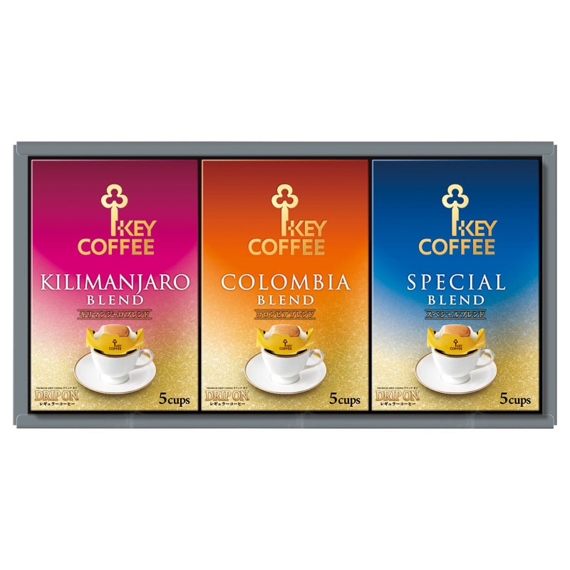 キーコーヒー ドリップオンギフト  ／インスタントコーヒー コーヒー 水・ソフトドリンク 飲料 ギフト プレゼント プチギフト 祝い お年賀 御年賀 2026 送料無料 人気 年始挨拶 バレンタイン プレゼント