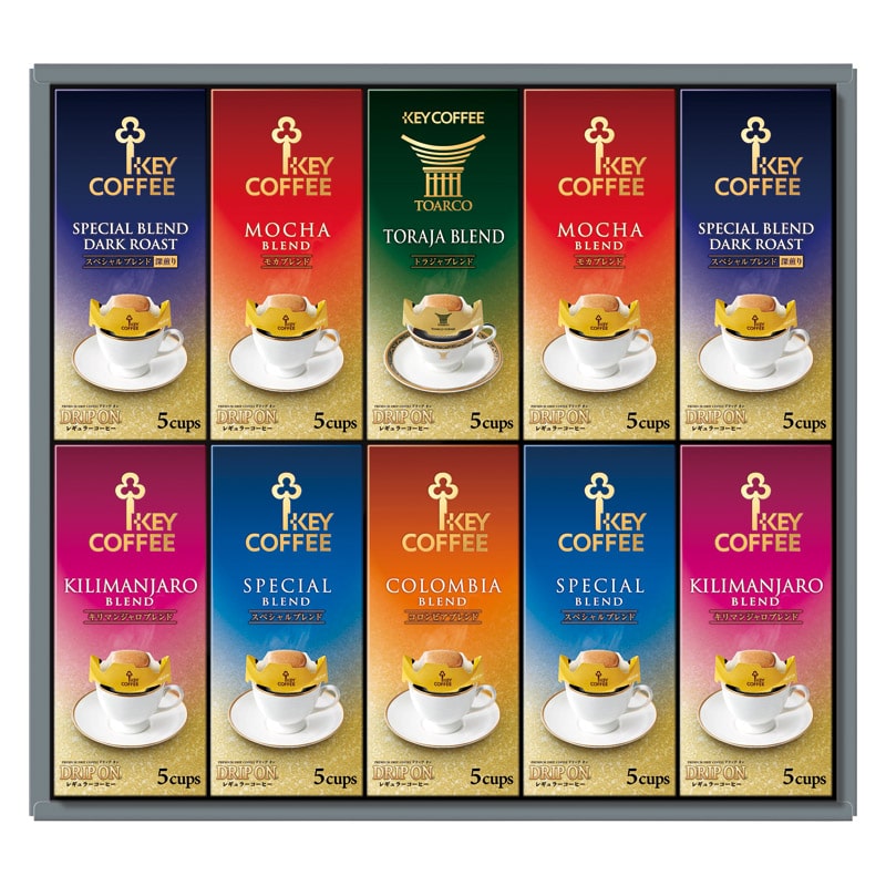 キーコーヒー ドリップオンギフト  ／インスタントコーヒー コーヒー 水・ソフトドリンク 飲料 ギフト プレゼント プチギフト 祝い お年賀 御年賀 2026 送料無料 人気 年始挨拶 バレンタイン プレゼント