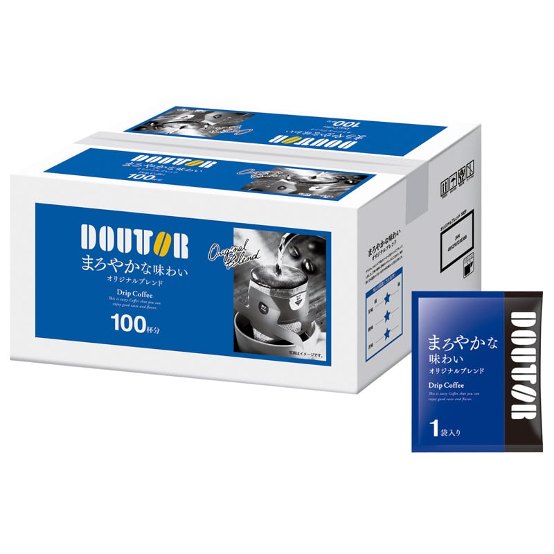 ドトール ドリップコーヒーオリジナルブレンド100P ／インスタントコーヒー コーヒー 水・ソフトドリンク 飲料 ギフト プレゼント プチギフト 祝い お年賀 2026 バレンタイン プレゼント