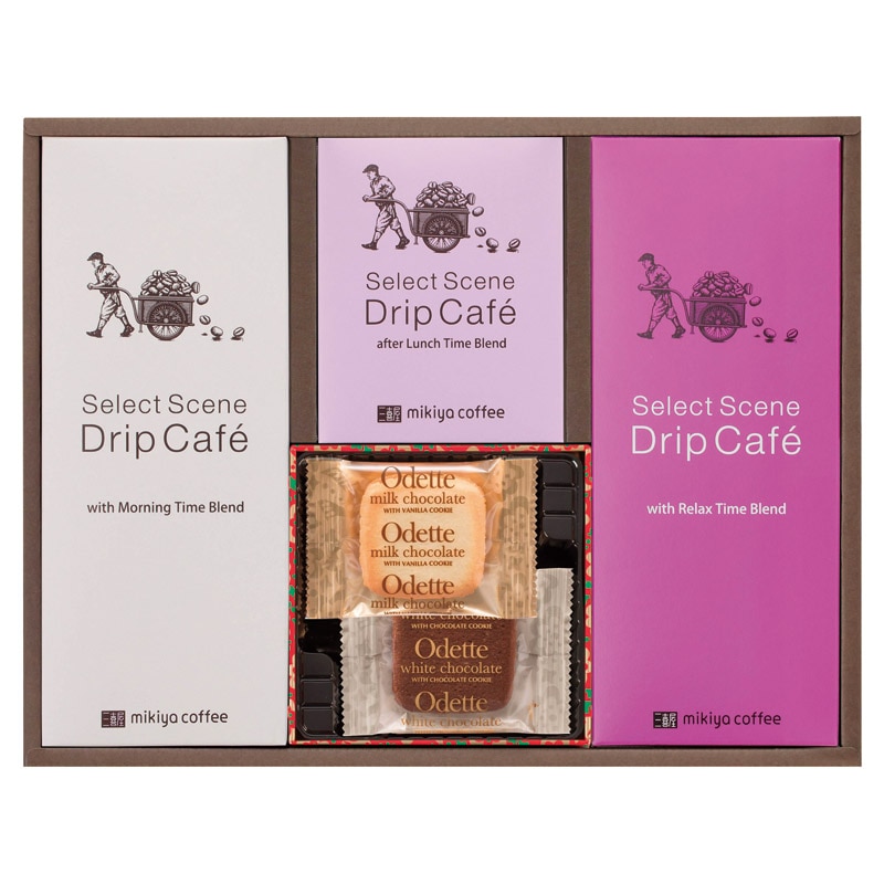 セレクトシーンドリップコーヒー&モロゾフ焼菓子詰合せ  ／インスタントコーヒー コーヒー 水・ソフトドリンク 飲料 ギフト プレゼント プチギフト 祝い お年賀 2026 バレンタイン プレゼント