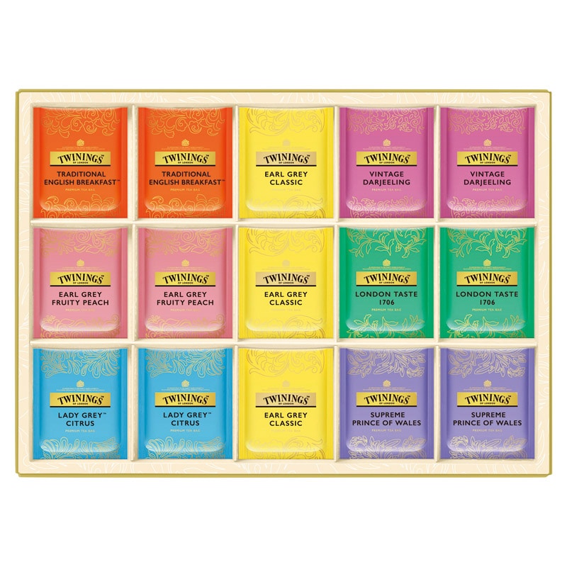 トワイニング ティーバッグギフトコレクション  ／紅茶 お茶・紅茶 水・ソフトドリンク 飲料 ギフト プレゼント プチギフト 祝い お年賀 御年賀 2026 送料無料 人気 年始挨拶 バレンタイン プレゼント