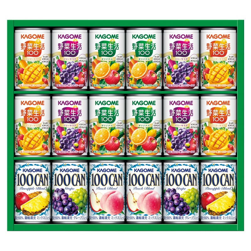 カゴメ フルーツ+野菜飲料ギフト  ／野菜・果実飲料 水・ソフトドリンク 飲料 ギフト プレゼント プチギフト 祝い お年賀 御年賀 2026 送料無料 人気 年始挨拶 バレンタイン チョコ 以外 子供 友達