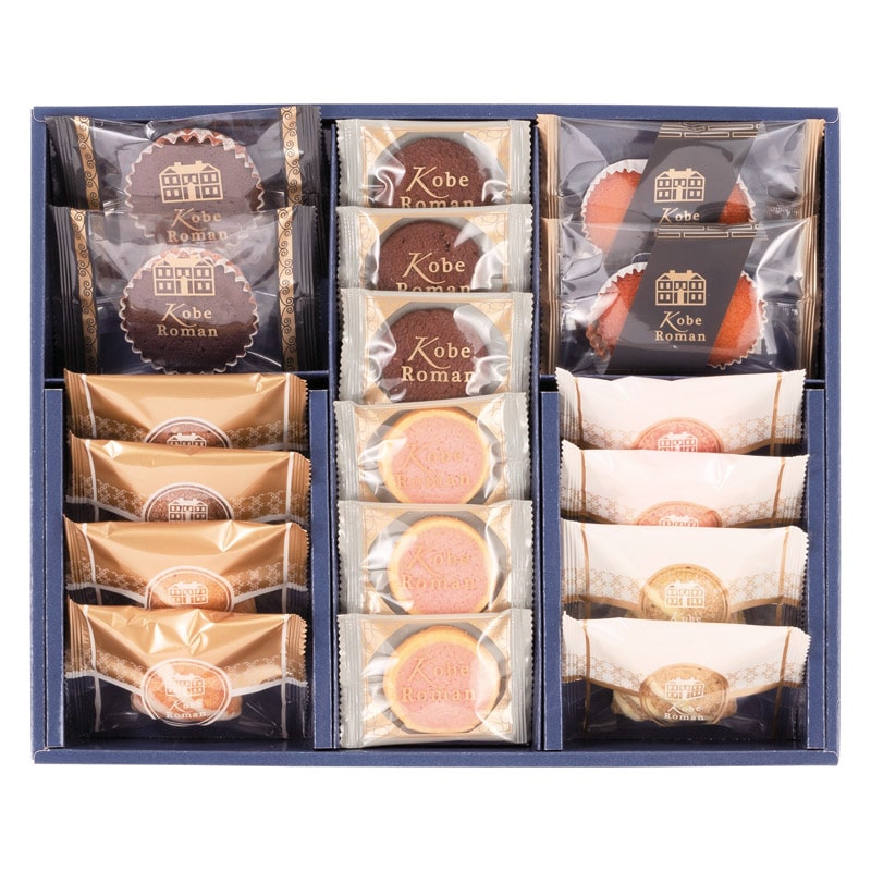 神戸浪漫 ガトーセレクション  ／各種洋菓子セット 洋菓子 スイーツ・お菓子 食品 ギフト プレゼント プチギフト 祝い お年賀 御年賀 2026 送料無料 人気 年始挨拶 バレンタイン チョコ 以外 子供 友達