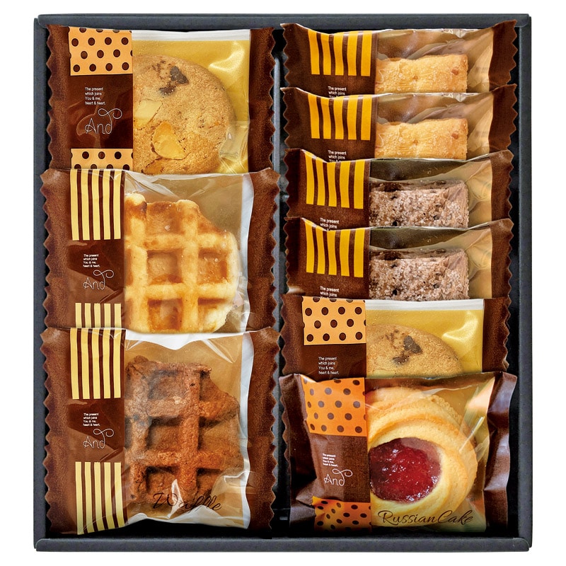 アンドスイーツセレクション  ／各種洋菓子セット 洋菓子 スイーツ・お菓子 食品 ギフト プレゼント プチギフト 祝い お年賀 御年賀 2026 送料無料 人気 年始挨拶 バレンタイン チョコ 以外 子供 友達