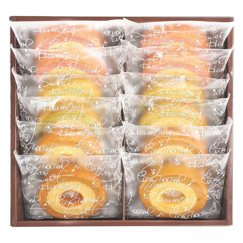 セレブコレクション カラフルバームクーヘン /バウムクーヘン クッキー・焼き菓子 スイーツ・お菓子 食品 ギフト プレゼント プチギフト 祝い お年賀 2026 バレンタイン プレゼント