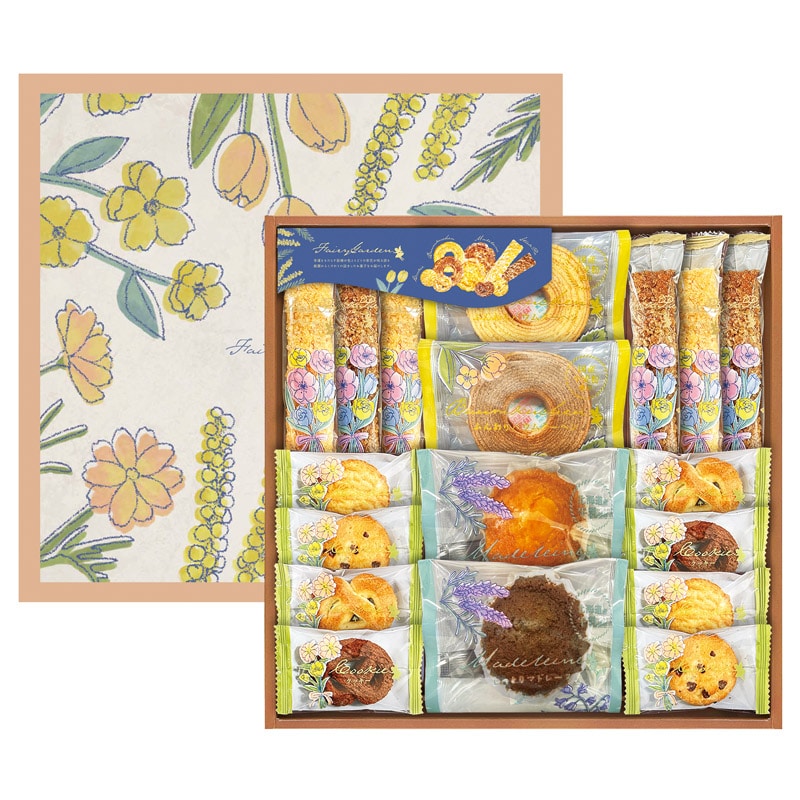 フェアリーガーデン ベイクドスイーツ(18個) ／各種洋菓子セット 洋菓子 スイーツ・お菓子 食品 ギフト プレゼント プチギフト 祝い お年賀 御年賀 2026 送料無料 人気 年始挨拶 バレンタイン プレゼント
