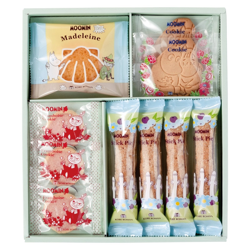 ムーミン スイーツセット  ／各種洋菓子セット 洋菓子 スイーツ・お菓子 食品 ギフト プレゼント プチギフト 祝い お年賀 御年賀 2026 送料無料 人気 年始挨拶 バレンタイン チョコ 以外 子供 友達
