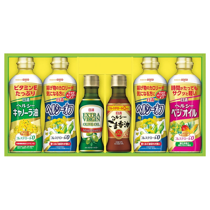 日清オイリオ バラエティオイルギフト  ／セット・詰め合わせ 油 調味料 食品 ギフト プレゼント プチギフト 祝い お年賀 御年賀 2026 送料無料 人気 年始挨拶 バレンタイン チョコ 以外 子供 友達