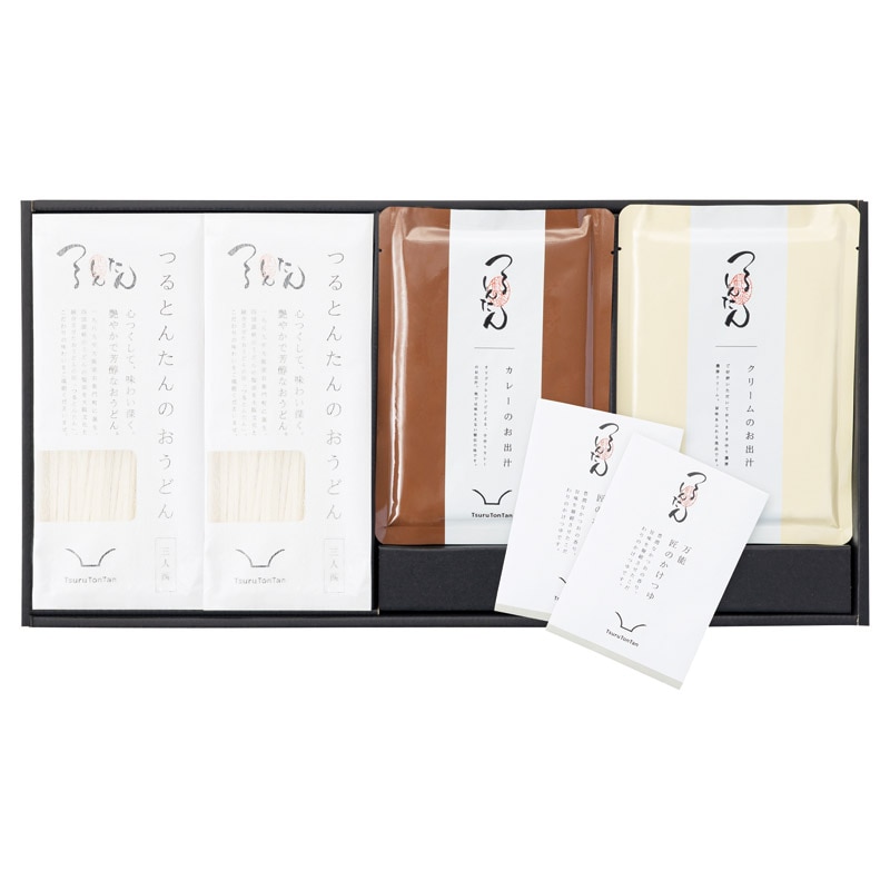 つるとんたん かけ･カレー･クリームのおうどん6人前 ／うどん 麺類 食品 ギフト プレゼント プチギフト 祝い お年賀 御年賀 2026 送料無料 人気 年始挨拶 バレンタイン チョコ 以外 子供 友達