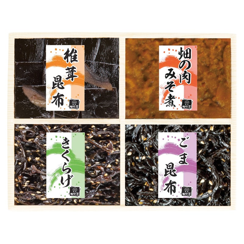 浪花佃史屋 味三昧  ／佃煮 和風惣菜 惣菜・レトルト 食品 ギフト プレゼント プチギフト 祝い お年賀 御年賀 2026 送料無料 人気 年始挨拶 バレンタイン チョコ 以外 子供 友達