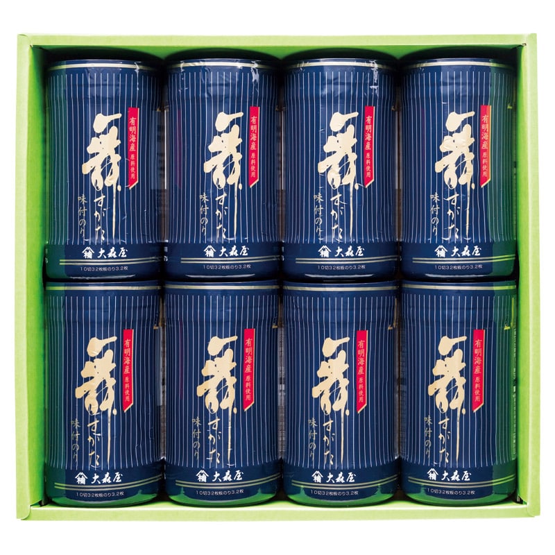 大森屋 有明海産卓上味のりギフト  ／味付け海苔 海苔 乾物 食品 ギフト プレゼント プチギフト 祝い お年賀 御年賀 2026 送料無料 人気 年始挨拶 バレンタイン チョコ 以外 子供 友達
