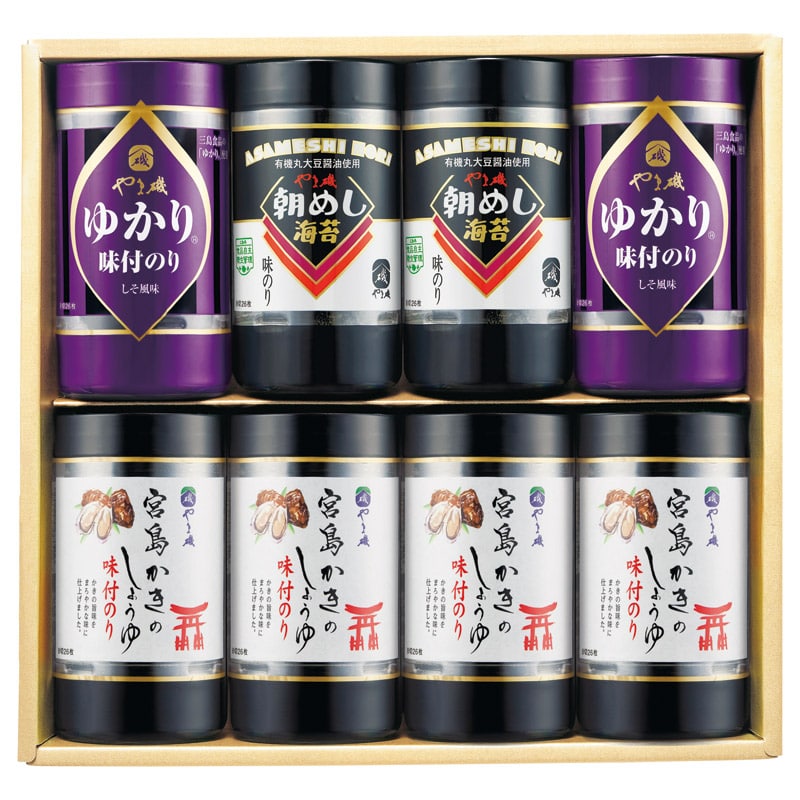 やま磯 味付のりカップ詰合せ  ／セット・詰め合わせ 海苔 乾物 食品 ギフト プレゼント プチギフト 祝い お年賀 御年賀 2026 送料無料 人気 年始挨拶 バレンタイン チョコ 以外 子供 友達